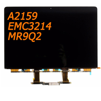 Πλήρες μαύρο χρώμα αντικατάστασης EMC3214 MR9Q2 οθόνης LCD Macbook υπέρ A2159