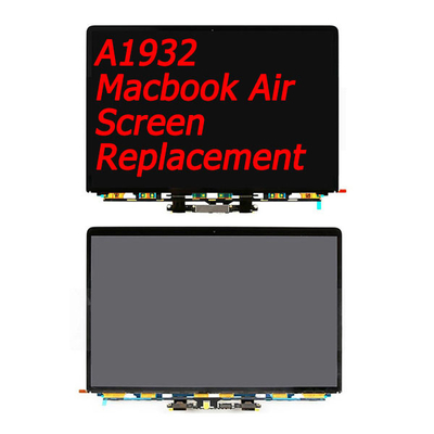 πρότυπη A1932 13in Macbook οθόνη αντικατάστασης A1466 EMC 3178 οθόνης αέρα