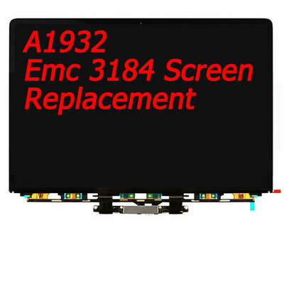 οθόνη αέρα LCD 2560x1600 Macbook, αντικατάσταση οθόνης A1932 EMC 3184